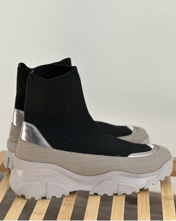Tenisky dámské Pinko LOVE TREK BOOT1 ponožkové